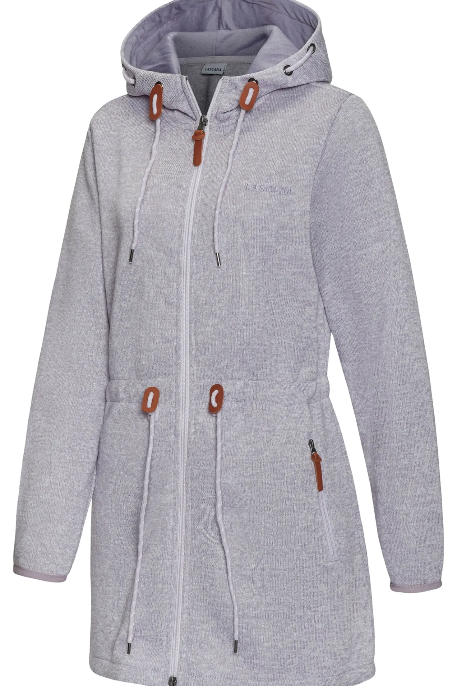 Strickfleecejacke