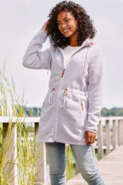 Strickfleecejacke