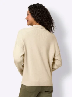 Strickjacke aus Flauschgarn