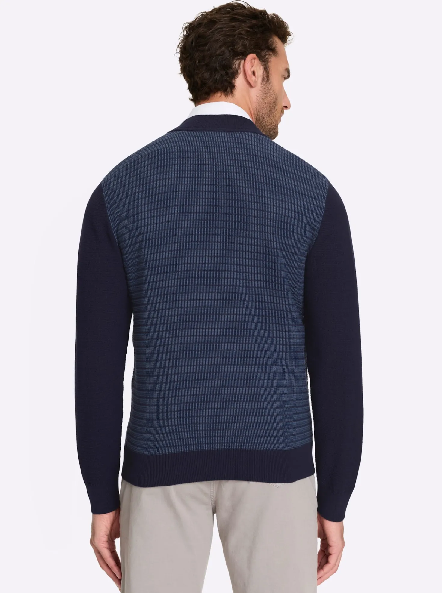 Strickjacke aus reiner Baumwolle
