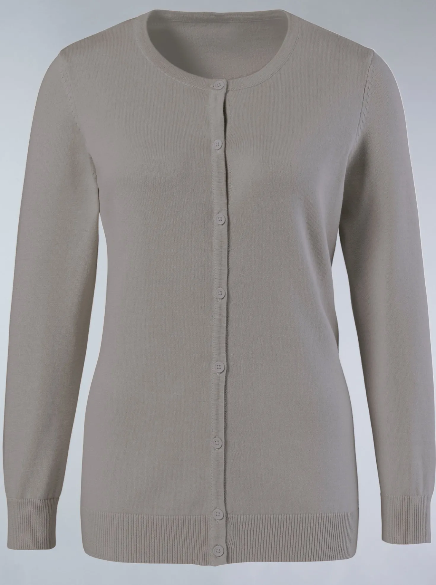Strickjacke aus reiner Baumwolle