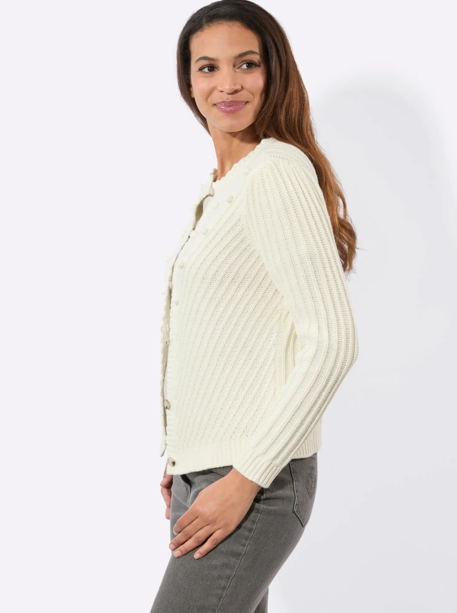 Strickjacke im Landhaus-Stil