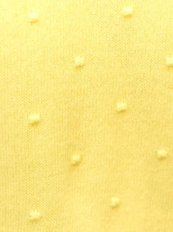 Strickjacke in 3D-Tupfen-Optik