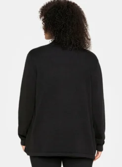 Strickjacke in offener Form