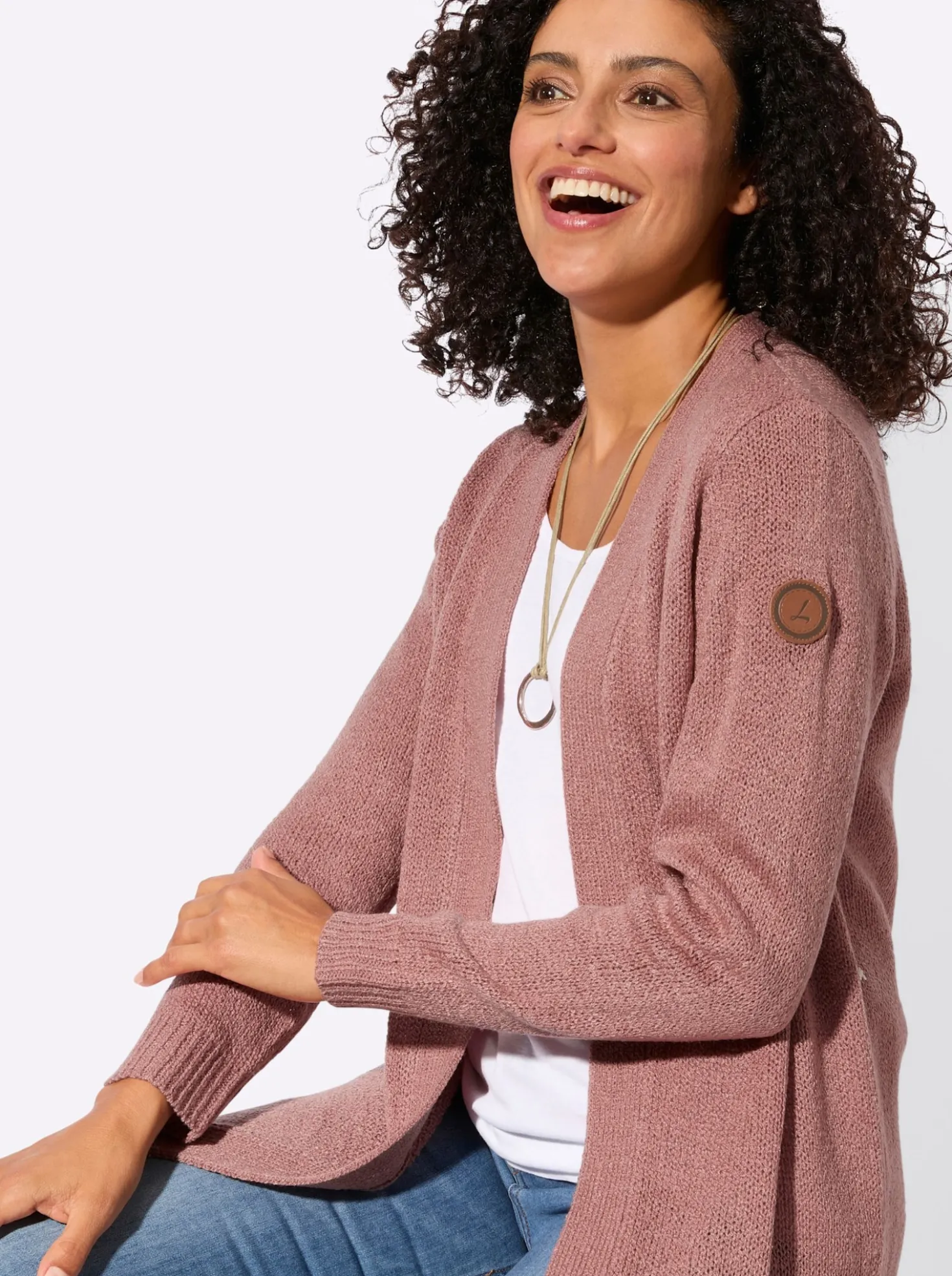 Strickjacke in pflegeleichter Qualität