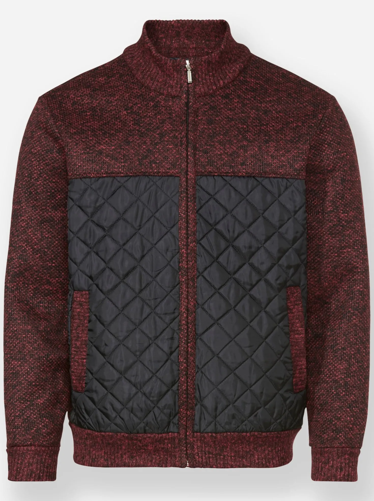 Strickjacke mit Fleece-Futter