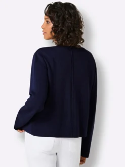 Strickjacke mit Jacquard-Muster