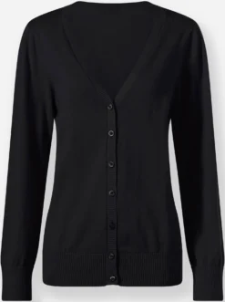 Strickjacke mit V-Ausschnitt