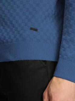 Strickjacke mit verdecktem Reißverschluss