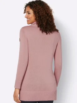 Strickpullover in Long-Form