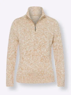 Strickpullover mit Effekt-Garn