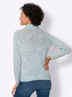 Strickpullover mit Effekt-Garn