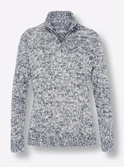 Strickpullover mit Effekt-Garn