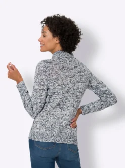 Strickpullover mit Effekt-Garn