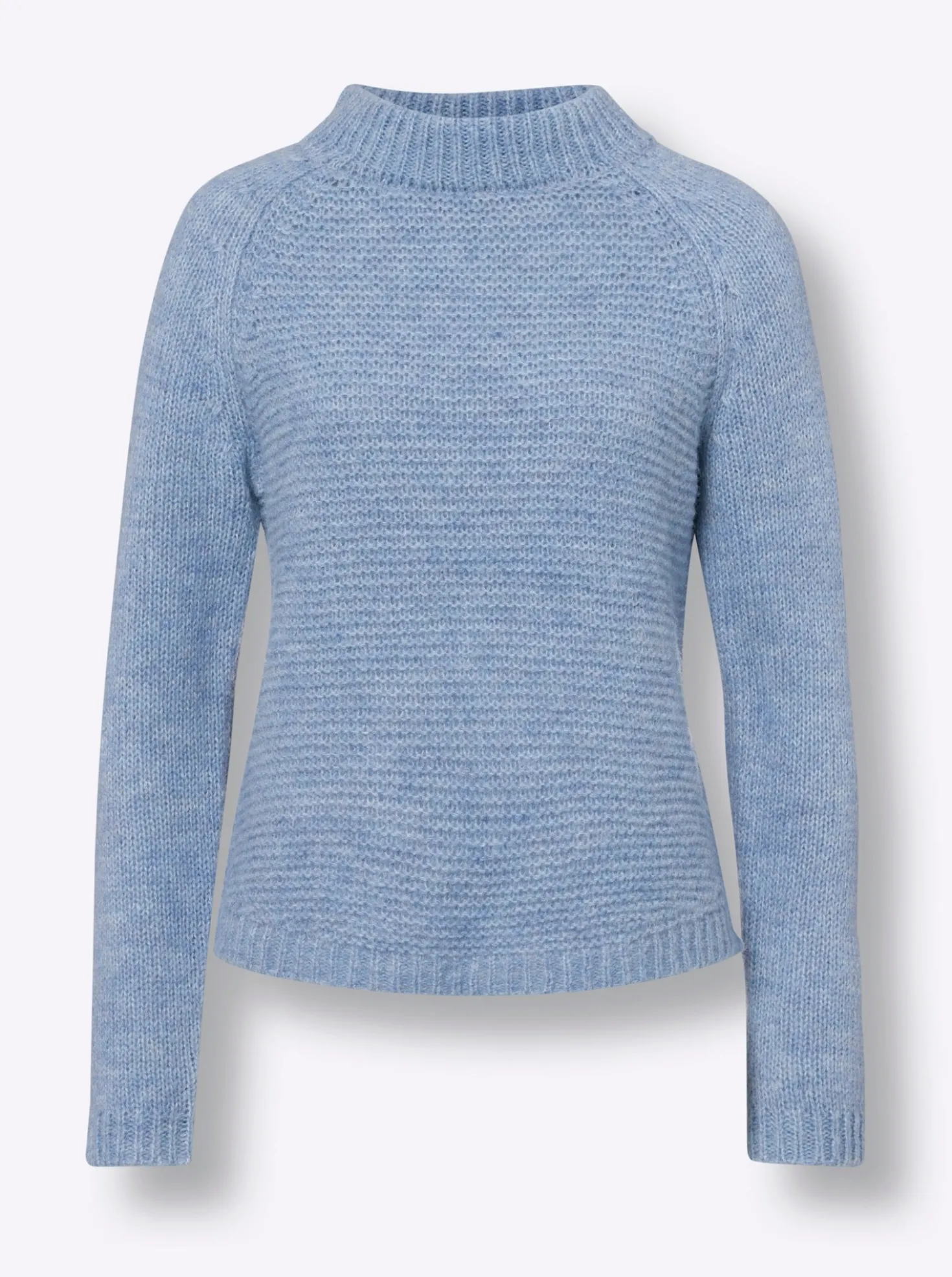 Strickpullover mit Raglan-Ärmel