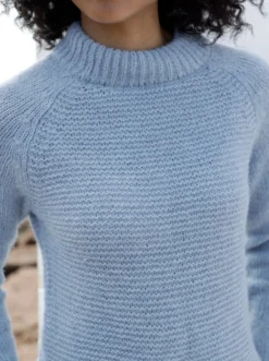 Strickpullover mit Raglan-Ärmel