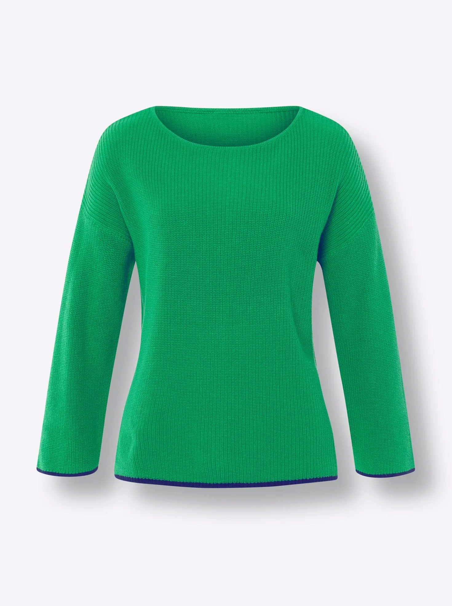 Strickpullover mit 3/4-Ärmeln