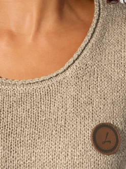 Stricktop mit Rundhals-Ausschnitt
