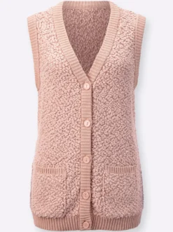 Strickweste flauschig weicher Qualität