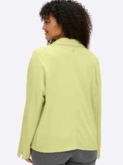 Sweatblazer im figurbetonten Schnitt