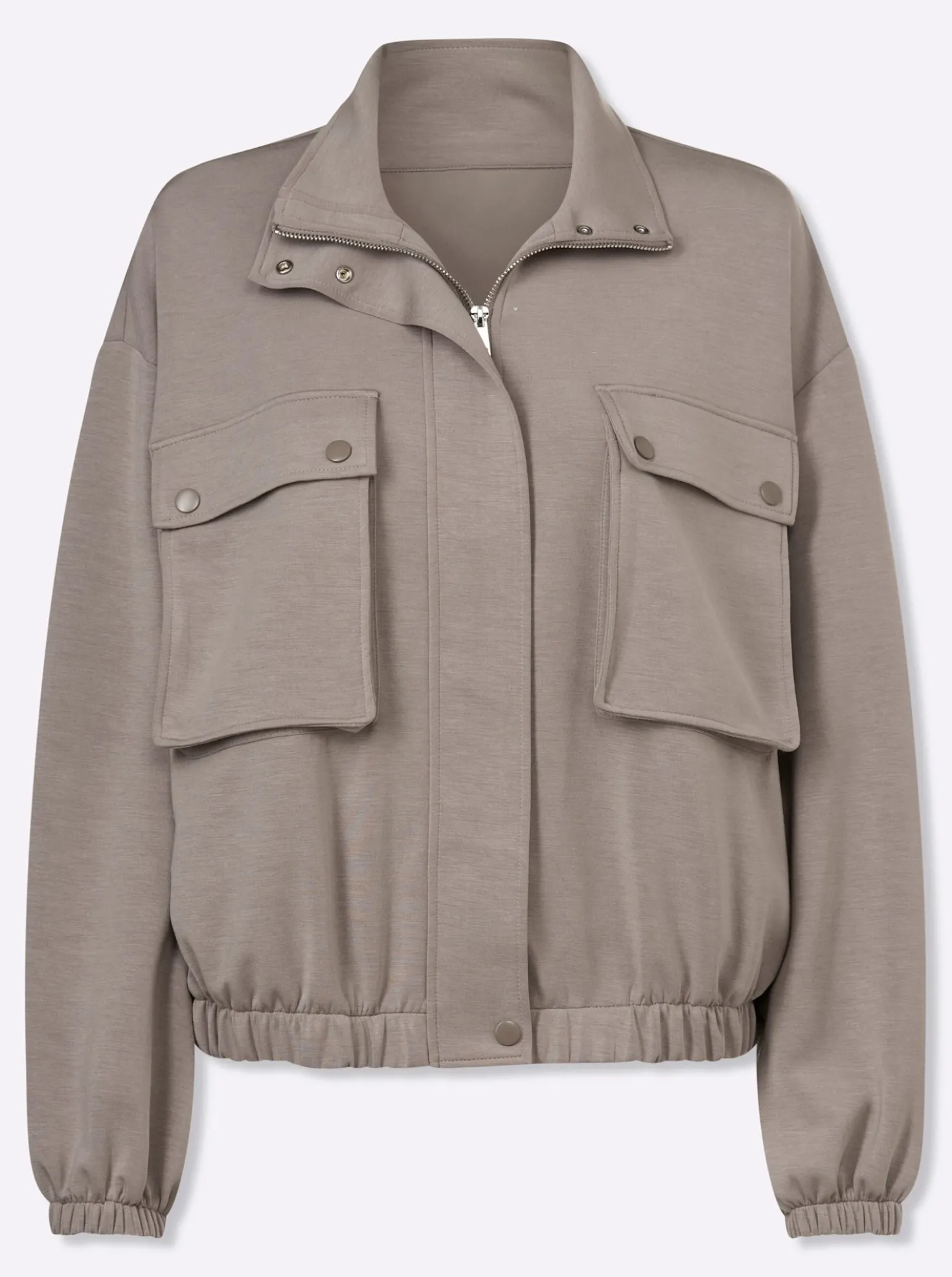 Sweatjacke mit Blasebalg-Taschen