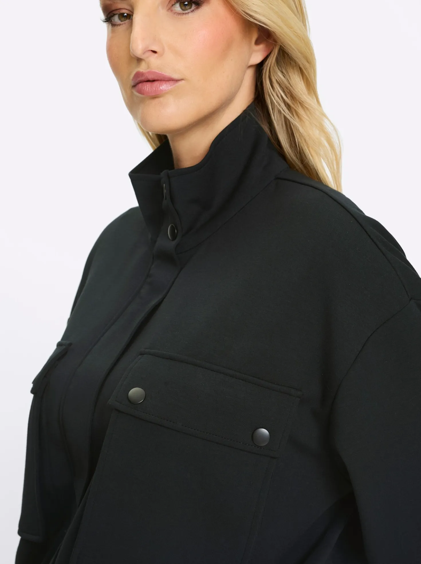 Sweatjacke mit Blasebalg-Taschen