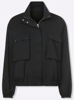 Sweatjacke mit Blasebalg-Taschen