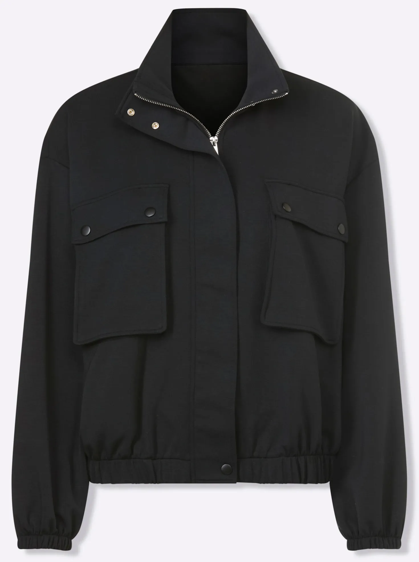 Sweatjacke mit Blasebalg-Taschen
