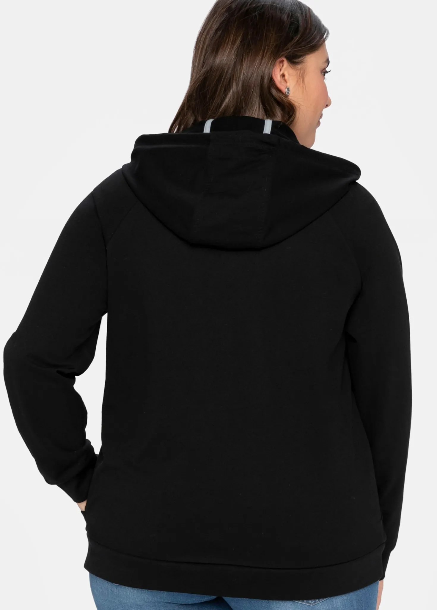 Sweatjacke mit Kapuze