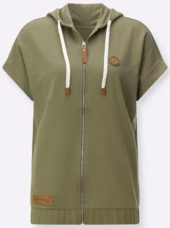 Sweatjacke mit Kapuze