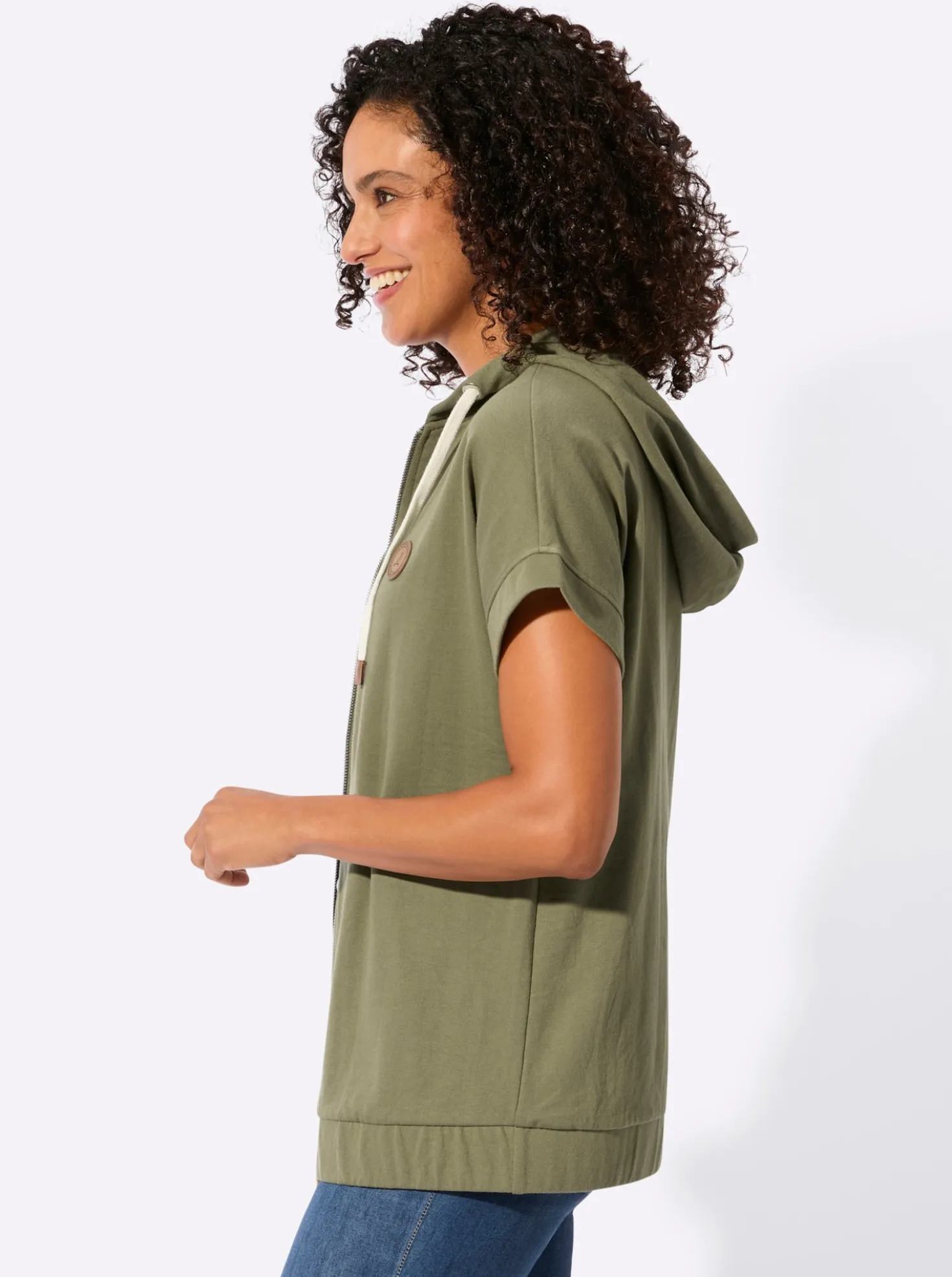 Sweatjacke mit Kapuze