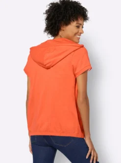 Sweatjacke mit Nahttaschen
