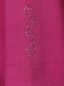 Sweatshirt im softweichen Material-Mix