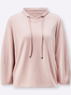 Sweatshirt im softweichen Modal-Mix