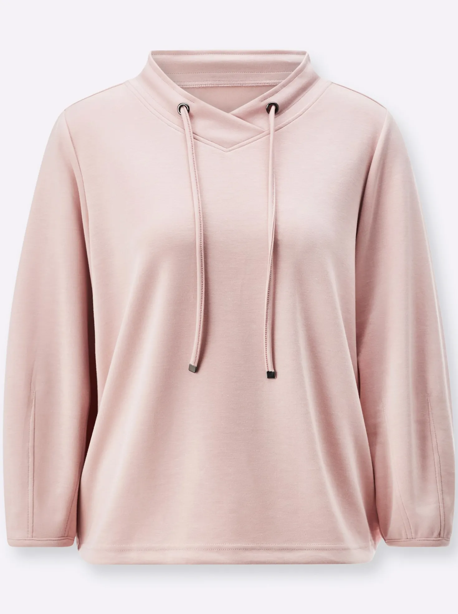 Sweatshirt im softweichen Modal-Mix
