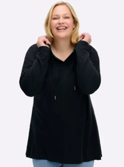 Sweatshirt in A-Linie