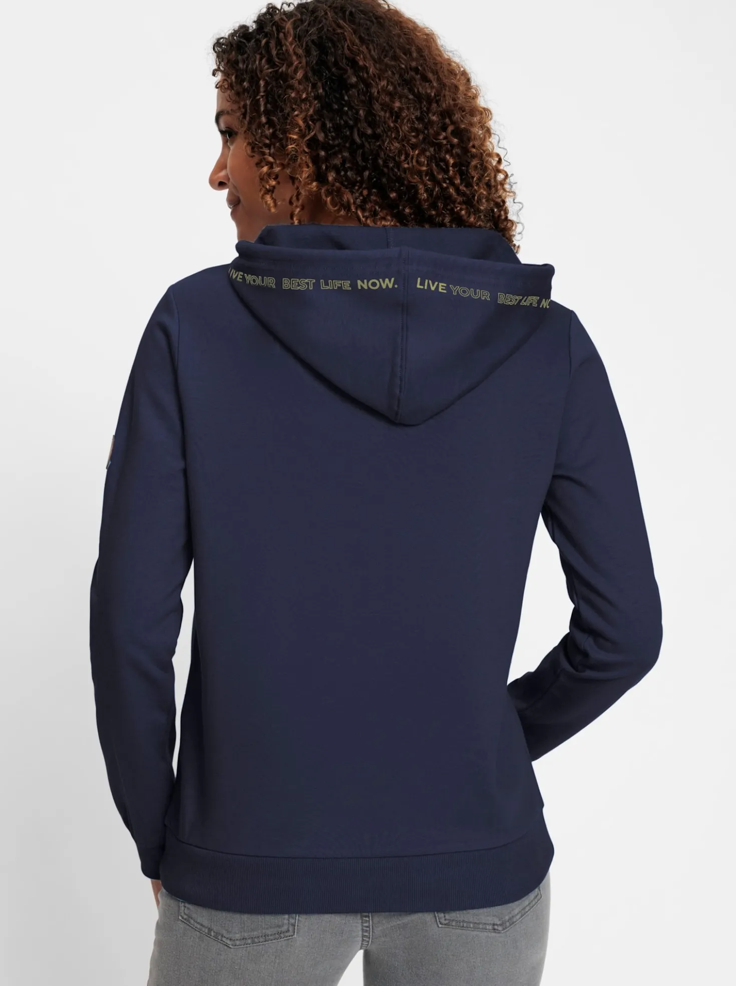 Sweatshirt mit angerauter Innenseite