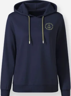 Sweatshirt mit angerauter Innenseite