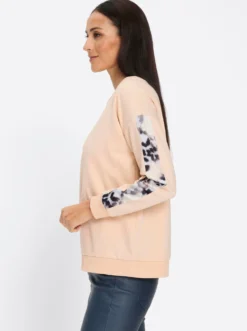 Sweatshirt mit Animal-Print