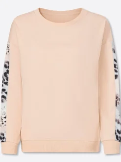 Sweatshirt mit Animal-Print