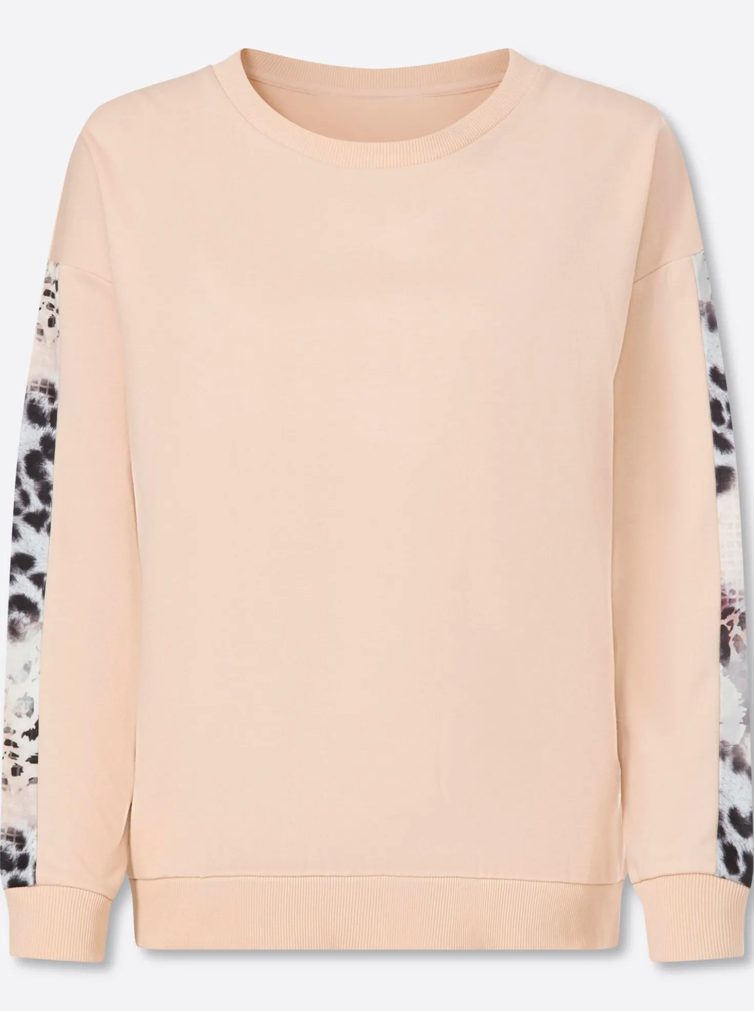 Sweatshirt mit Animal-Print