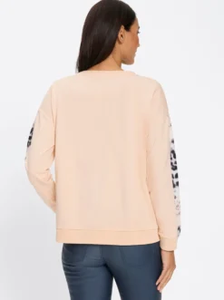 Sweatshirt mit Animal-Print