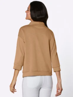 Sweatshirt mit Bindebändern