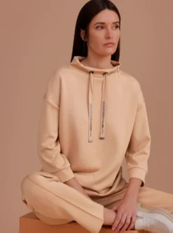 Sweatshirt mit Bindebändern