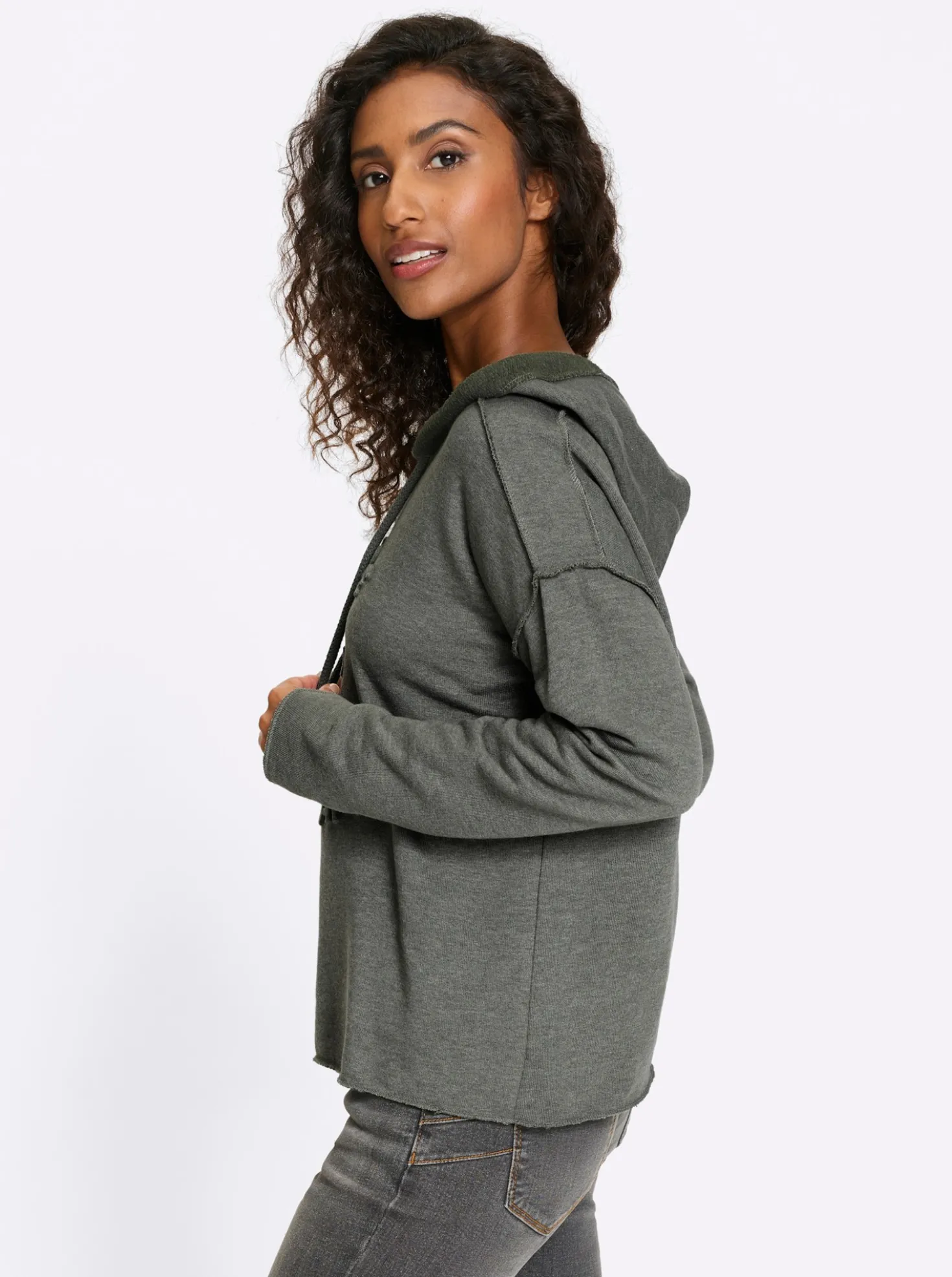 Sweatshirt mit 3-D-Lettering