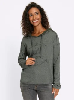 Sweatshirt mit 3-D-Lettering
