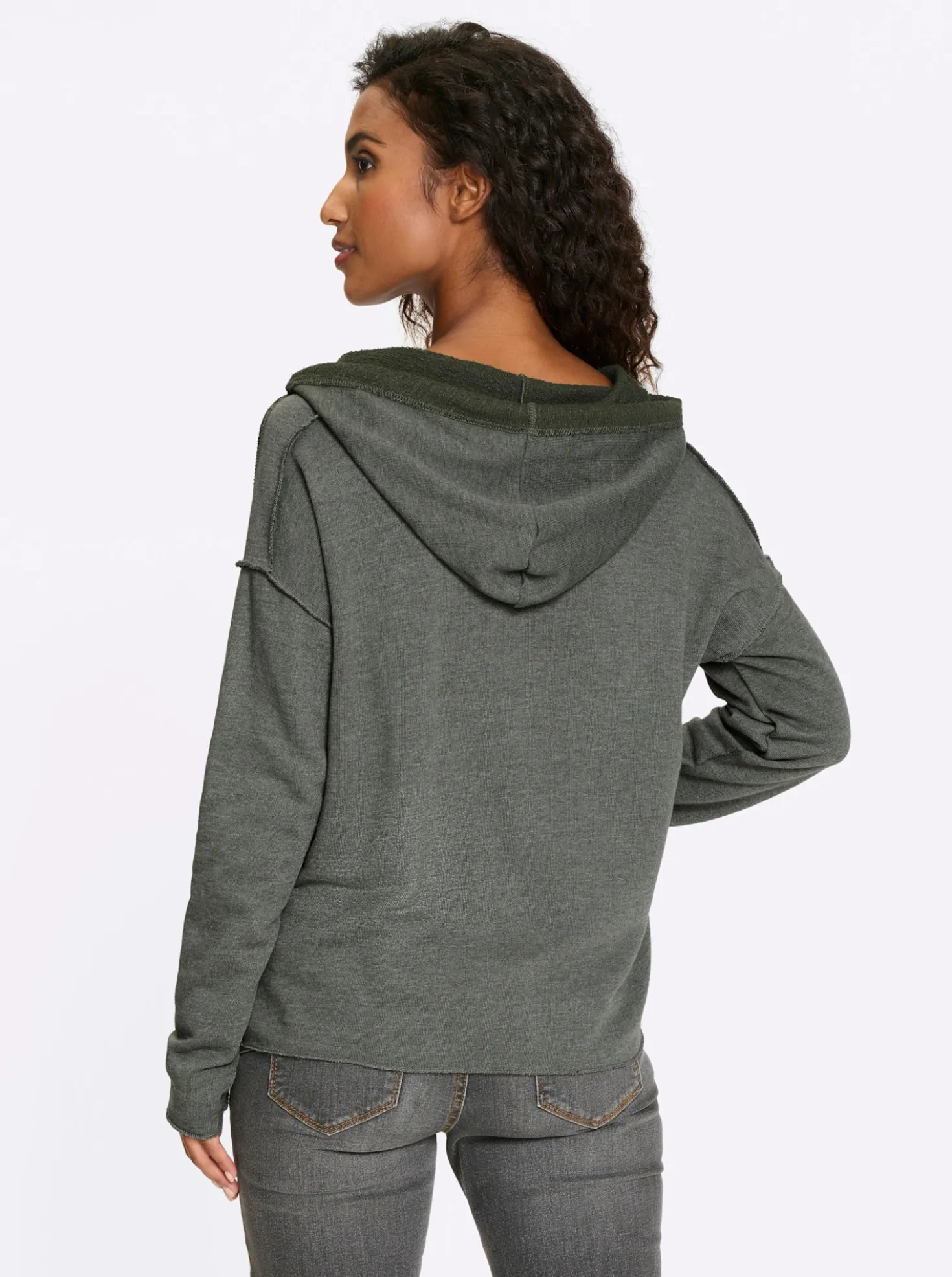 Sweatshirt mit 3-D-Lettering