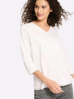 Sweatshirt mit 3D-Prägung