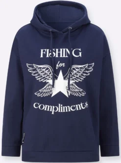 Sweatshirt mit Druck-Motiv