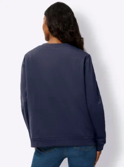 Sweatshirt mit 3D-Schriftzug